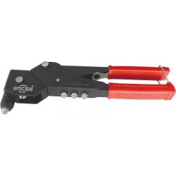 Pince à riveter tête tournante 290mm gainée PVC