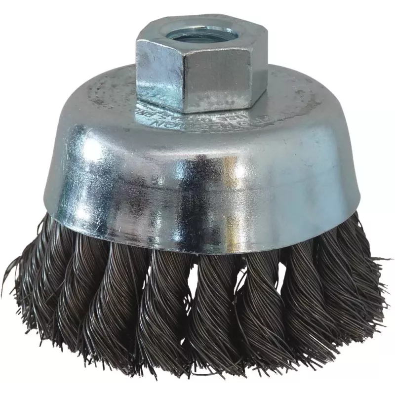 Brosse forme coupe avec alésage