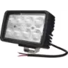 Phare de travail rectangle LED 12/24V 40W 2800 lumens faisceau large