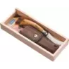 Couteau à champignon avec brosse et étui - coffret