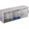 Module de rangement 3 tiroirs basculants 600x196x241mm