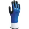 Gants milieux huileux enduit nitrile dos