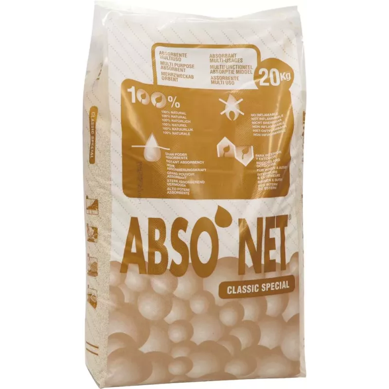 Absorbant minéral Sépiolite - sac de 40L 20kg