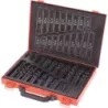 Valise métallique 170 forets métaux HSS taillés meulés de 1 à 10mm