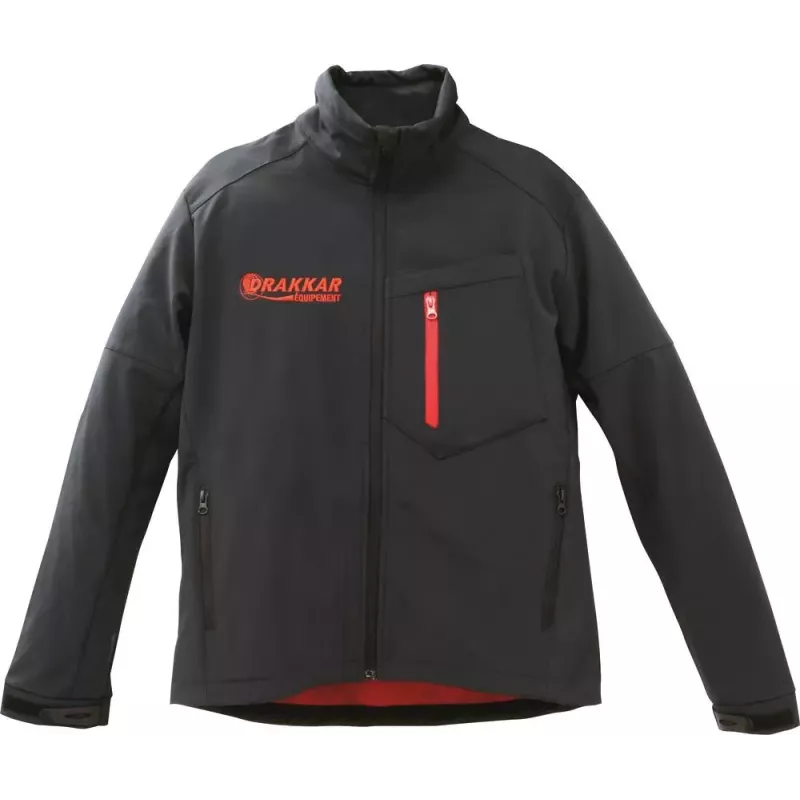 Veste de travail softshell 310 g/m² noir