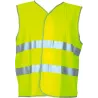 Gilet de signalisation rétroréfléchissant jaune fluo XL