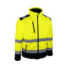 Veste Softshell de signalisation.Triple couche, membrane PU