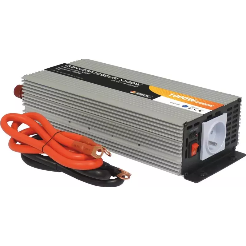 Convertisseur 12V DC/230V AC - 2000W max - pure sinusoïde