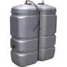 Cuve de stockage gasoil PEHD double paroi 1000L