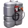 Cuve de stockage gasoil PEHD double paroi 1000L