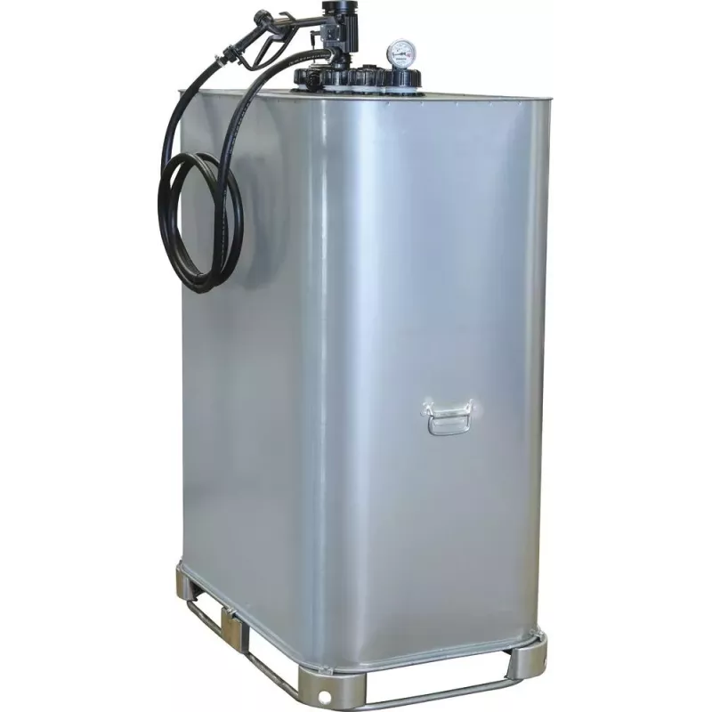 Cuve de stockage gasoil galvanisée double paroi 1000L