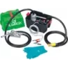 Pompe à gasoil 12V 50 l/min avec tuyau d'aspiration et refoulement - kit en box PVC